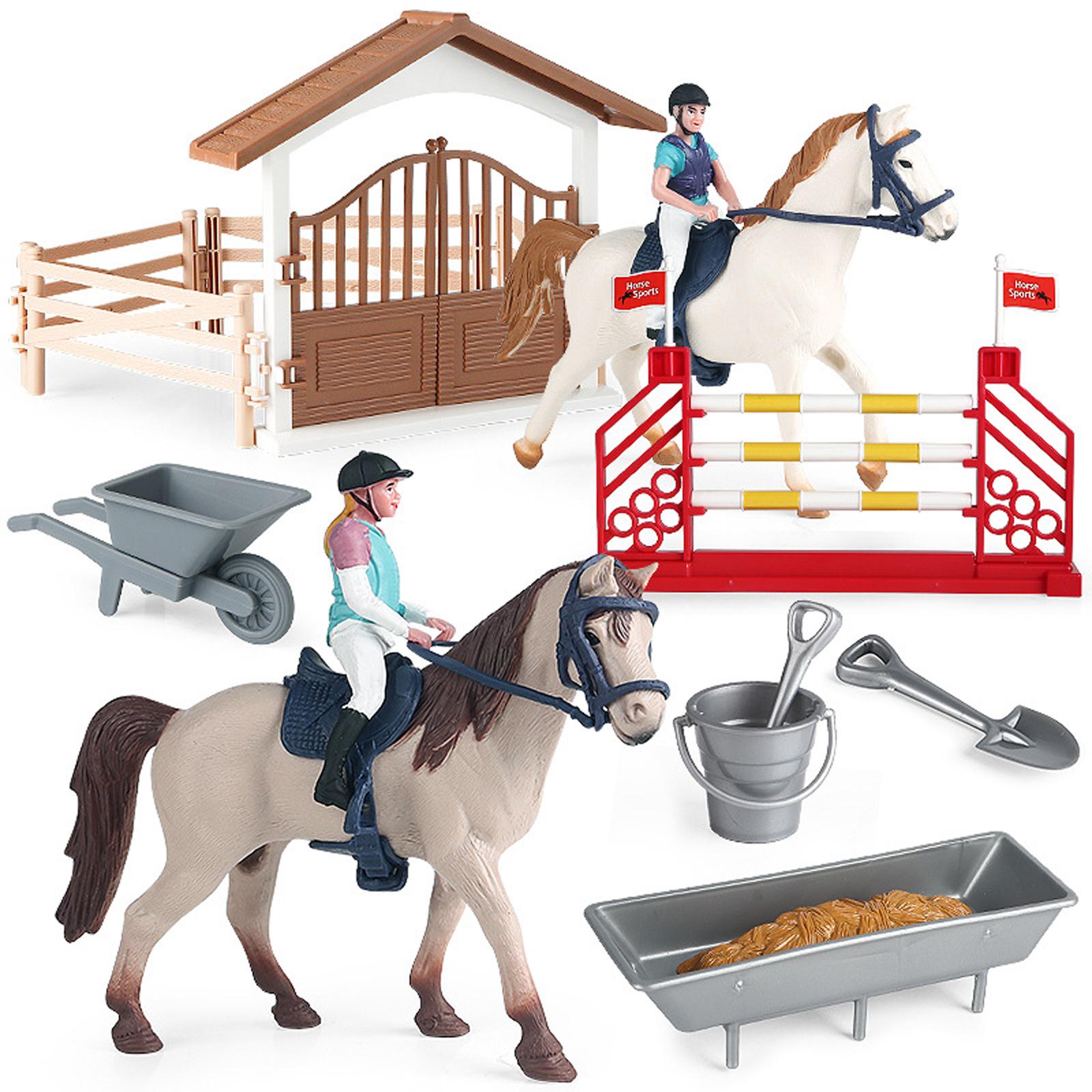 Baby Products Pictures - 3x figurines de jouets d'équitation, figurines