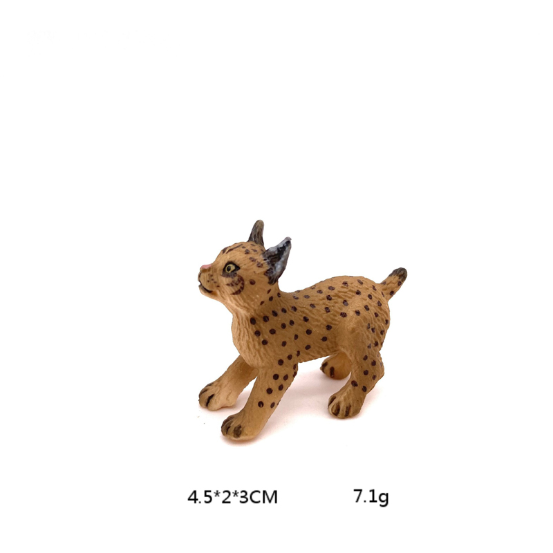 Baby Products Pictures - Modèle d'animal réaliste, Mini lynx euroasiatique,