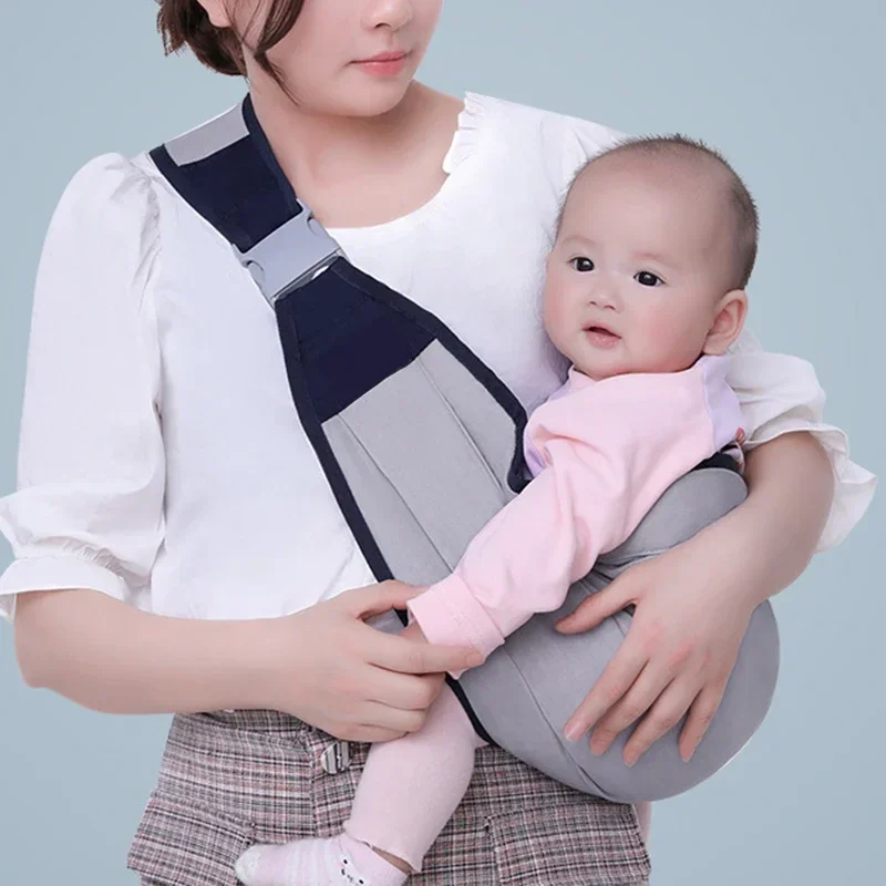 Ergonomic Baby Carrier - Porte-bébé ergonomique multifonctionnel, écharpe de portage