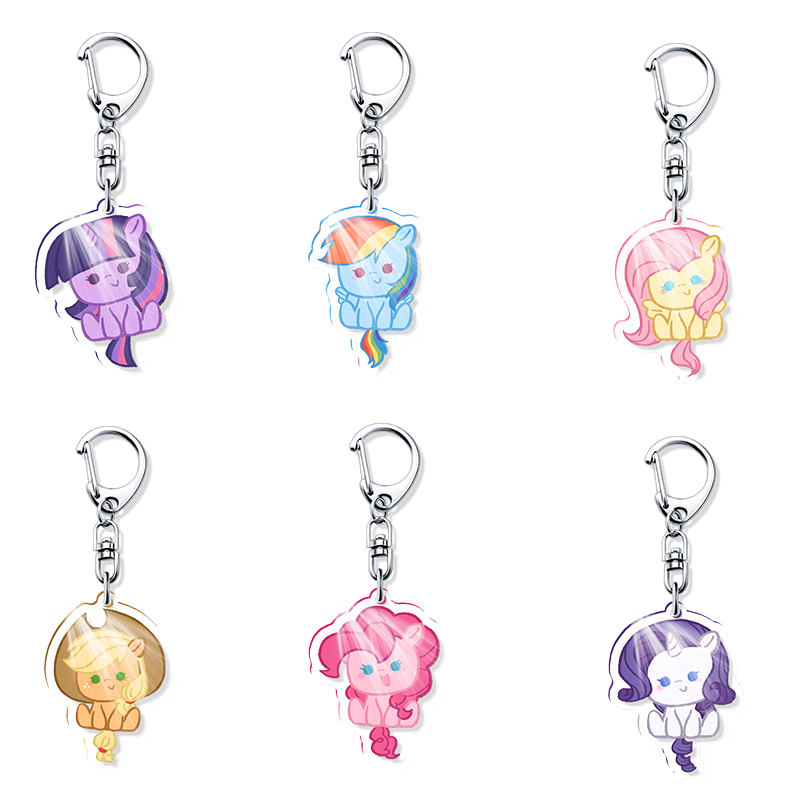 Baby Products List - Porte-clés amusant en acrylique My Little