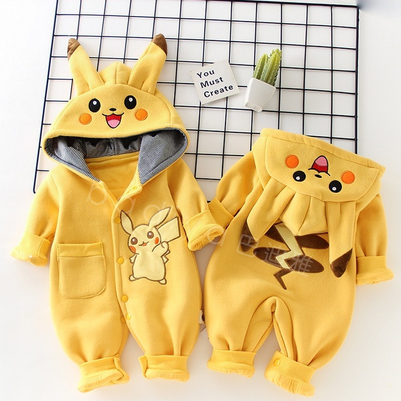 Baby Products Newborn - Pyjama Bébé Cartoon Pokémon Nouveau-né Mignon
