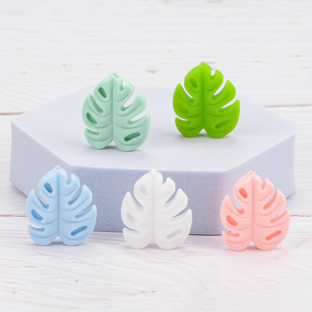 Baby Products List - LOFCA 30 pièces Silicone Monstera perles