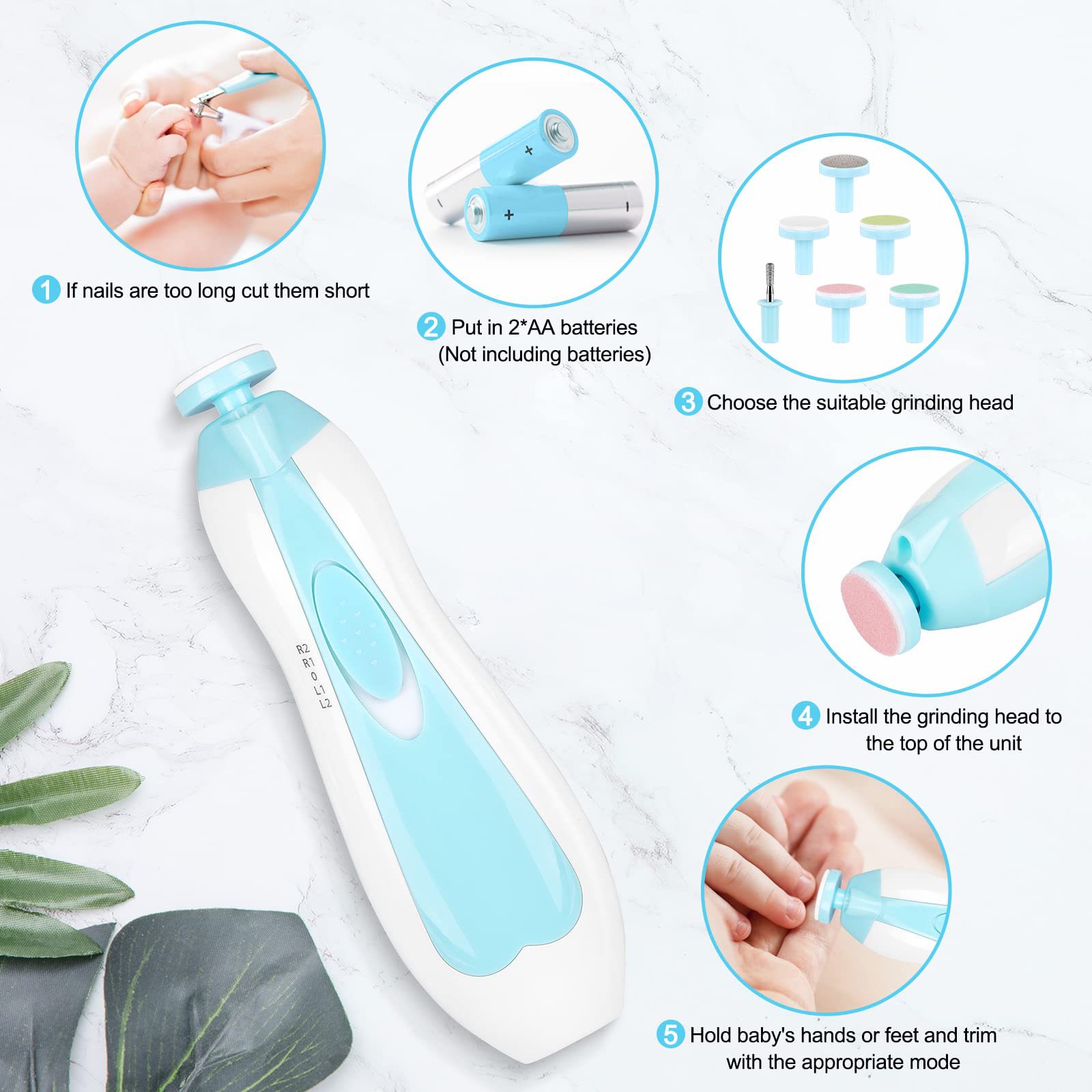 Coupe-ongles électrique multif - Baby Nail Trimmer Electric avis et prix