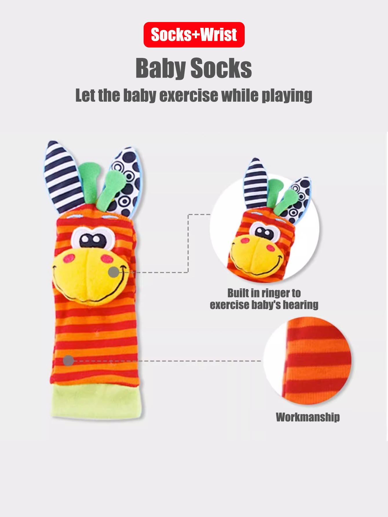 Hochet de poignet pour bébé de - Baby Products Game avis et prix